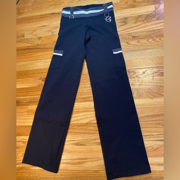 Equilibrium dance pants with silver loops - Picture 2 of 15